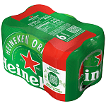 Heineken Μπύρα Lager Κουτί 6x330ml