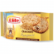 Elite Crackers Μεσογειακά Φυσική Με Σουσάμι 105 gr