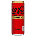 Coca Cola Zero Χωρίς Καφείνη Τεμάχιο 330ml