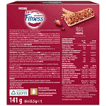 Nestle Fitness Μπάρες Δημητριακών Red Berries 6x23,5gr