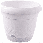 Πλαστική Γλάστρα Stala Mε Πιάτο Νο4 4 Χρώματα