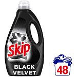 Skip Υγρό Απορρυπαντικό Πλυντηρίου Black Velvet 48μεζ 2,4lt