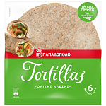 Παπαδοπούλου Τορτίγια Ολικής Άλεσης 6τεμ 360gr