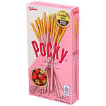 Pocky Strawberry Stick Μπισκότου 45gr