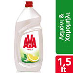 Ava Perle Υγρό Πιάτων Λεμόνι 1,5lt