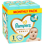 Pampers Premium Care No 1 156τεμ