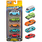 Teamsterz Αυτοκινητάκια 1:64 Die Cast 5τεμ