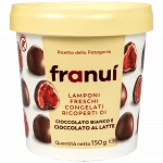 Franui Σμέουρο Σοκολάτα Λευκή & Γάλακτος AL Late Κατεψυγμένο 150 gr