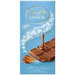 Lindt Lindor Σοκολάτα Με Αλατισμένη Καραμέλα 100gr