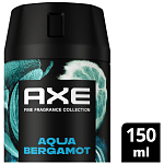 Axe Αποσμητικό Σπρέυ Σώματος Aqua Bergamot 150ml