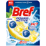 Bref WC Block Power Activ Θήκη Lemon 50gr