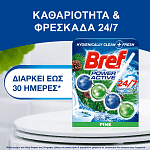 Bref WC Block Power Activ Θήκη Natura Pine 50gr