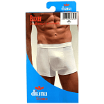Diana Boxer Ανδρικό Λευκό Βαμβακερό Ελαστικό (S-M-L-XL)
