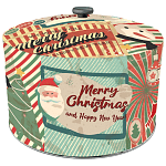 Ιl Vecchio Panettone Μεταλλικό Κουτί 750gr