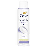 Dove Αποσμητικό Σώματος Σπρέυ Invisible Fresh 150ml