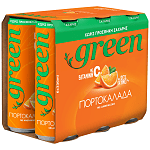 Green Πορτοκαλάδα Με Ανθρακικό 6x330ml
