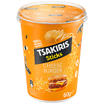 Tsakiris Sticks Cups Cheeseburger 60gr