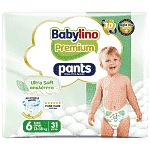 Babylino Premium Pants Xl No 6 13-18kg 31τεμ