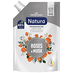 Natura Κρεμοσάπουνο Roses & Musk Ανταλλακτικό 500ml