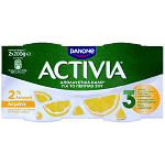 Activia Λεμόνι 2x200gr