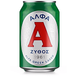 Άλφα Μπίρα Lager Κουτί 330ml