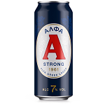 Άλφα Strong Μπίρα Lager Κουτί 500ml