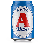 Άλφα Χωρίς Αλκοόλ Μπίρα Κουτί 330ml