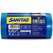 Sanitas Σακούλες Απορ/των Εύκολο Κλείσιμο Μεγάλες 58x72cm 20τεμ