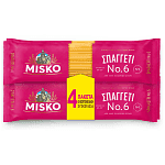 Misko Μακαρόνια Νο6 Οικογενειακή Συσκευασία 4x500gr