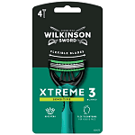 Wilkinson Xtreme 3 Comfort Sensitive Ανδρικό Ξυραφάκι Μιας Χρήσης 4τεμ