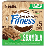 Fitness Granola Bar Choco No Added Sugar 38gr 5τεμ