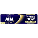 Aim Οδοντόκρεμα White Now Gold 75ml