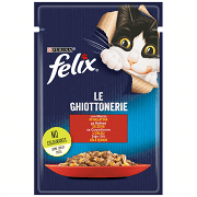 Felix Agail Φακελάκι Τροφή Γάτας Βοδινό Σε Ζελέ 85gr