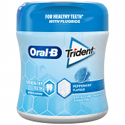 Trident Oral-B Μέντα Μπουκάλι 68gr