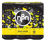 Ηβη Σόδα Λεμόνι 6x330ml