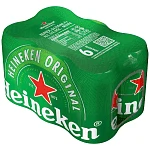 Heineken Μπύρα Lager Κουτί 6x330ml