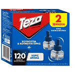 Teza Εντομοαπωθητικό Υγρό Ανταλλακτικό 120 Νύχτες 2τεμ