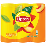 Lipton Ice Tea Ροδάκινο Κουτί 6x330ml