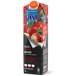 Viva Fresh Φυσικός Χυμός Μήλο 1lt