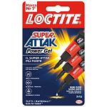 Loctite Super Attak Κόλλα Στιγμής Power Flex 3τεμ