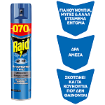 Raid Flying Εντμοκτόνο Σπρέυ 300ml -0,70€