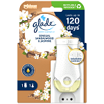 Glade Scented Oil Sandalwood & Jasmine Αποσμητικό Χώρου Ηλεκτρικό Σετ