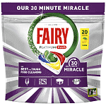 Fairy Platinum Ταμπλέτες Πλυντηρίου Πιάτων Miracle 20τεμ