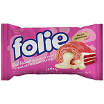 Folie Κρουασάν Red Velvet Κρέμα Λευκής Σοκολάτας 85gr