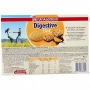 Παπαδοπούλου Digestive Bar Πορτοκάλι Σοκολάτα 5x28gr -0,30€
