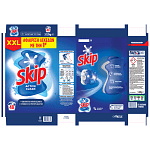 Skip Απορρυπαντικό Πλυντηρίου Ρούχων Active Clean Σκόνη 48M 3.12kg