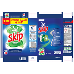 Skip Απορρυπαντικό Πλυντηρίου Ρούχων Spring Fresh Σκόνη 48M 3.12kg