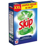 Skip Απορρυπαντικό Πλυντηρίου Ρούχων Spring Fresh Σκόνη 48M 3.12kg