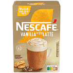 Nescafe Gold Latte Vanilla 8 φακέλων (18,5 gr)