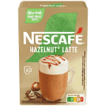 Nescafe Gold Hazelnut Latte (8τεμ) 136gr